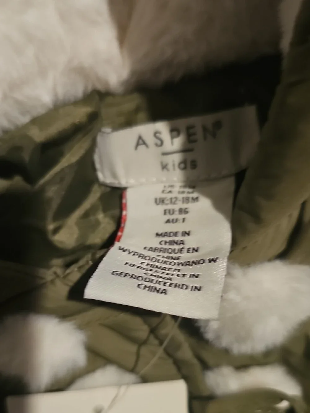Aspen kids olive